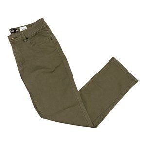 EZEKIEL Mens Stretch Performance Jeans Pants Slim Fit 32x32 Dark Olive Green EUC